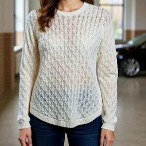 Jeanne Pierre Women's Crew Neck Sweater, Small